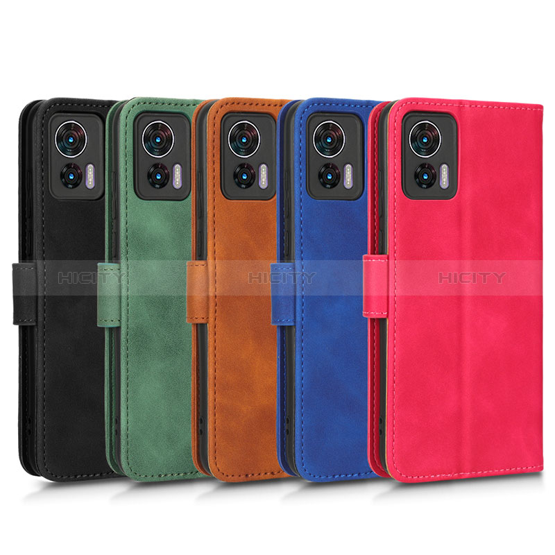 Custodia Portafoglio In Pelle Cover con Supporto L01Z per Motorola Moto Edge 30 Lite 5G