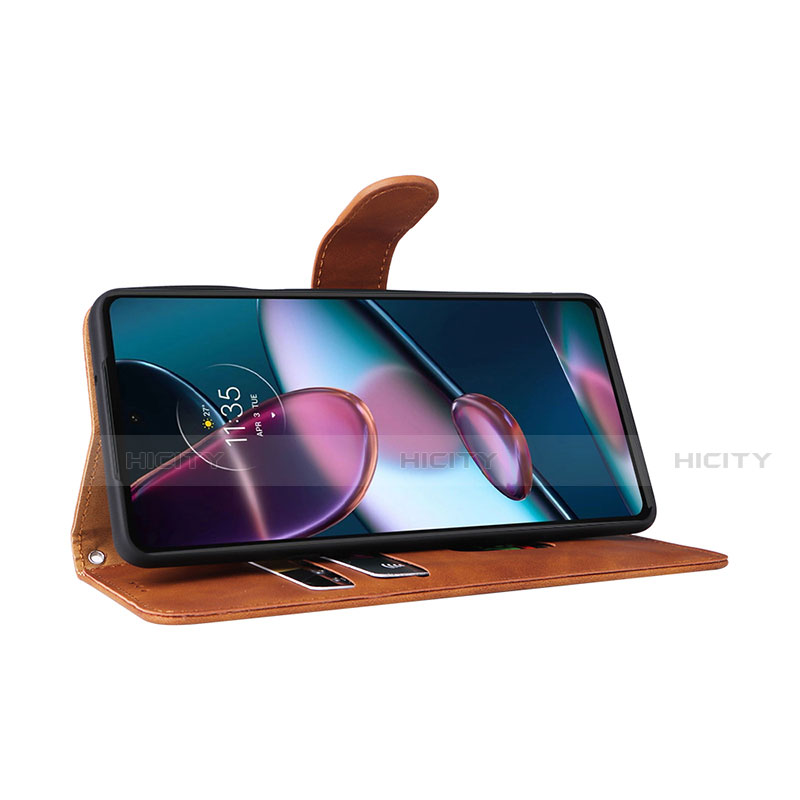 Custodia Portafoglio In Pelle Cover con Supporto L01Z per Motorola Moto Edge 30 Pro 5G