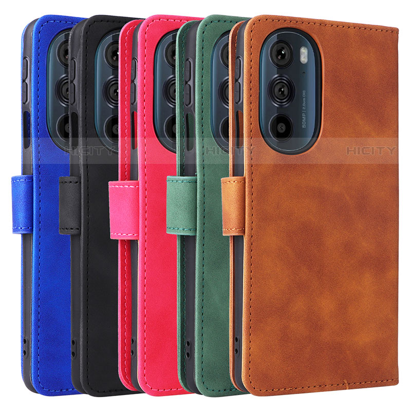 Custodia Portafoglio In Pelle Cover con Supporto L01Z per Motorola Moto Edge X30 5G