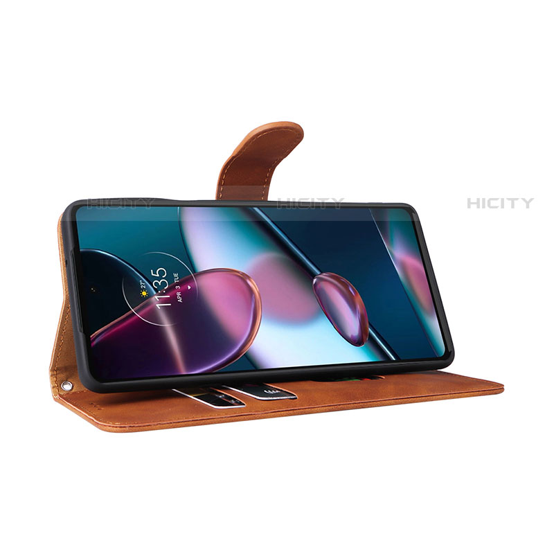 Custodia Portafoglio In Pelle Cover con Supporto L01Z per Motorola Moto Edge X30 5G