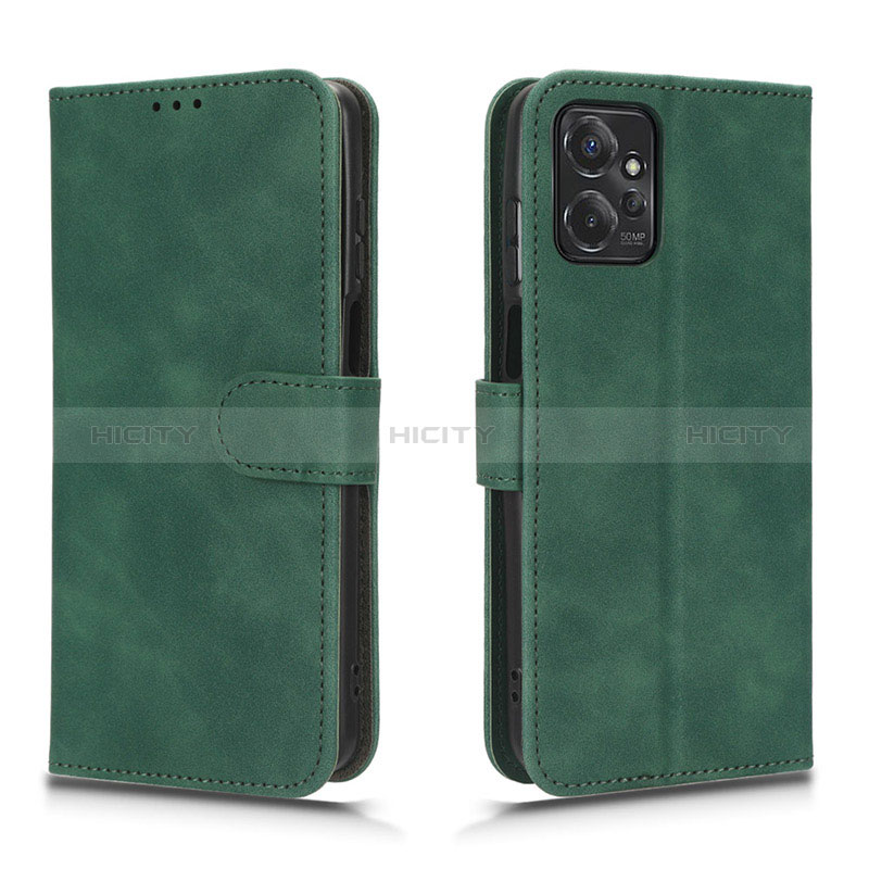 Custodia Portafoglio In Pelle Cover con Supporto L01Z per Motorola Moto G Power 5G (2023) Verde