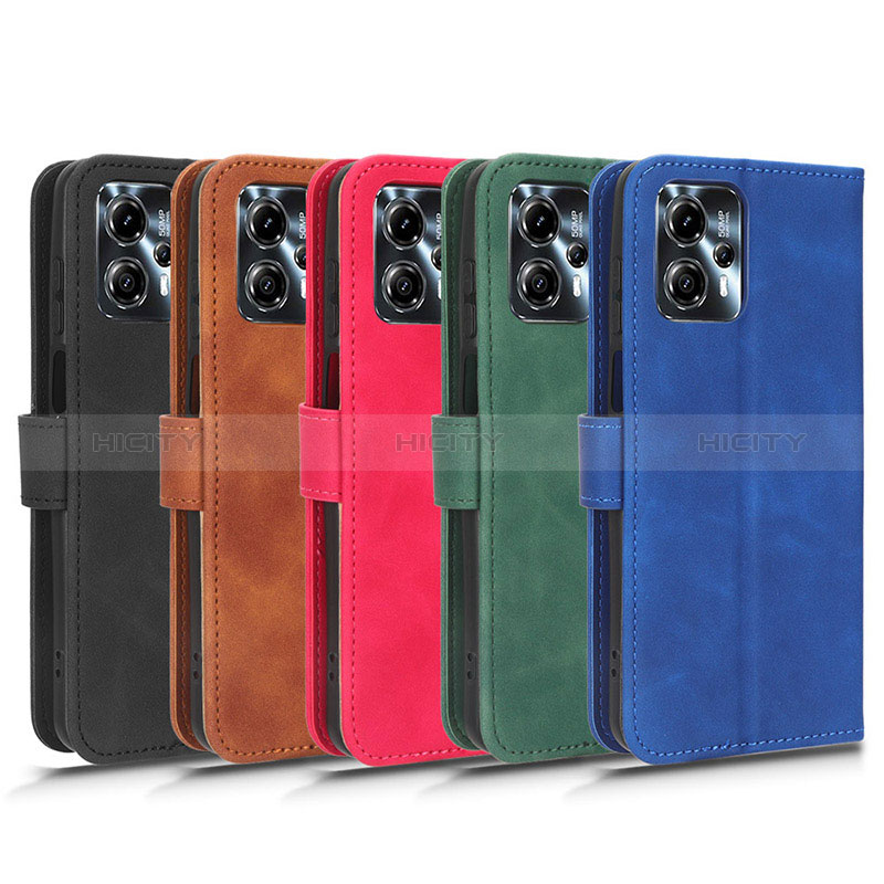 Custodia Portafoglio In Pelle Cover con Supporto L01Z per Motorola Moto G23