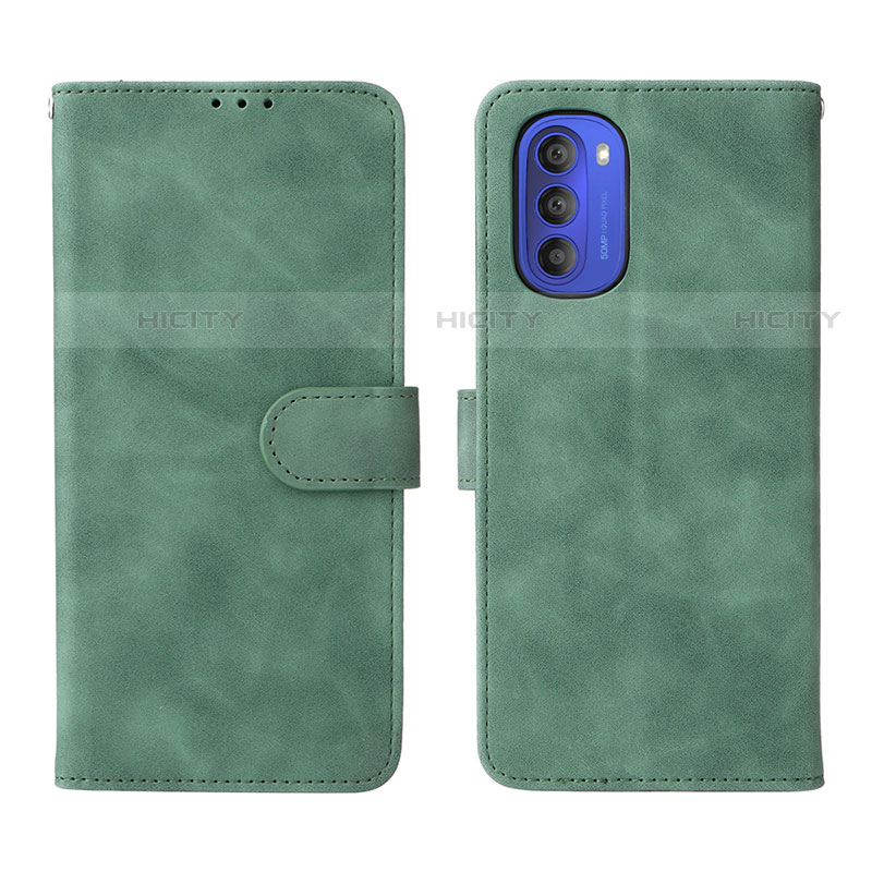 Custodia Portafoglio In Pelle Cover con Supporto L01Z per Motorola Moto G51 5G