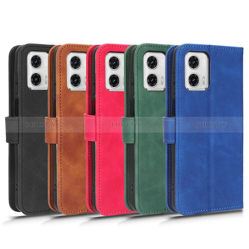 Custodia Portafoglio In Pelle Cover con Supporto L01Z per Motorola Moto G73 5G