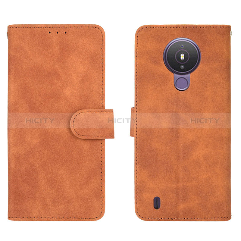 Custodia Portafoglio In Pelle Cover con Supporto L01Z per Nokia 1.4