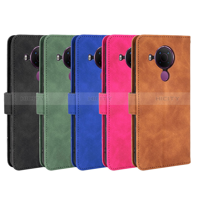 Custodia Portafoglio In Pelle Cover con Supporto L01Z per Nokia 5.4