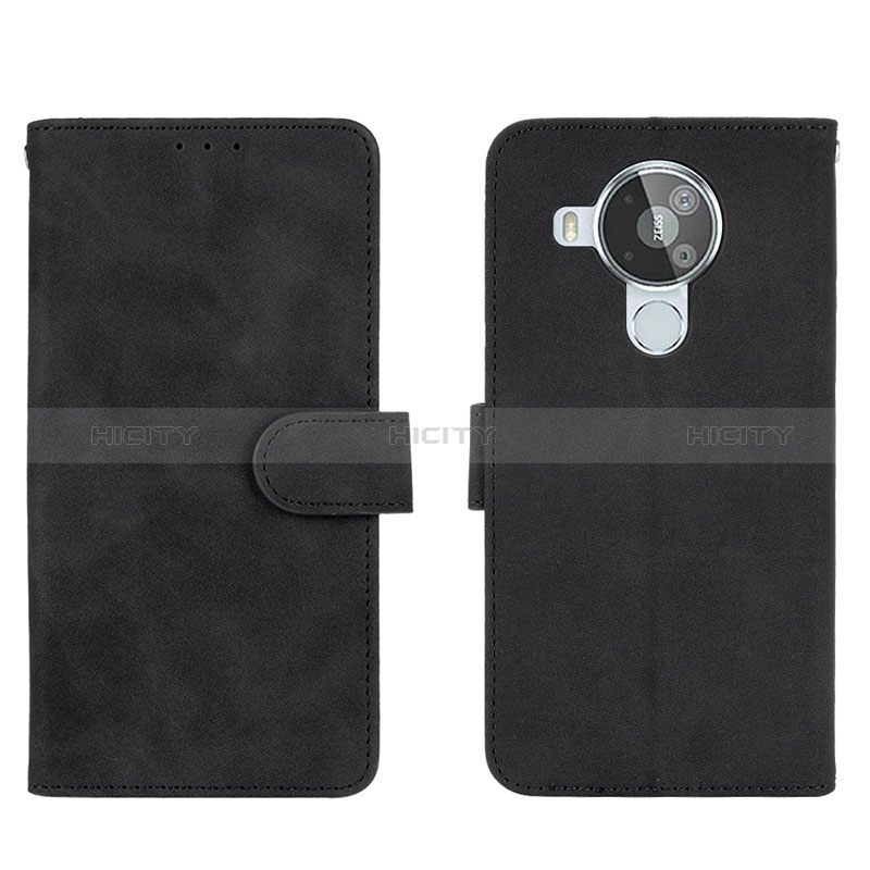 Custodia Portafoglio In Pelle Cover con Supporto L01Z per Nokia 7.3 Nero