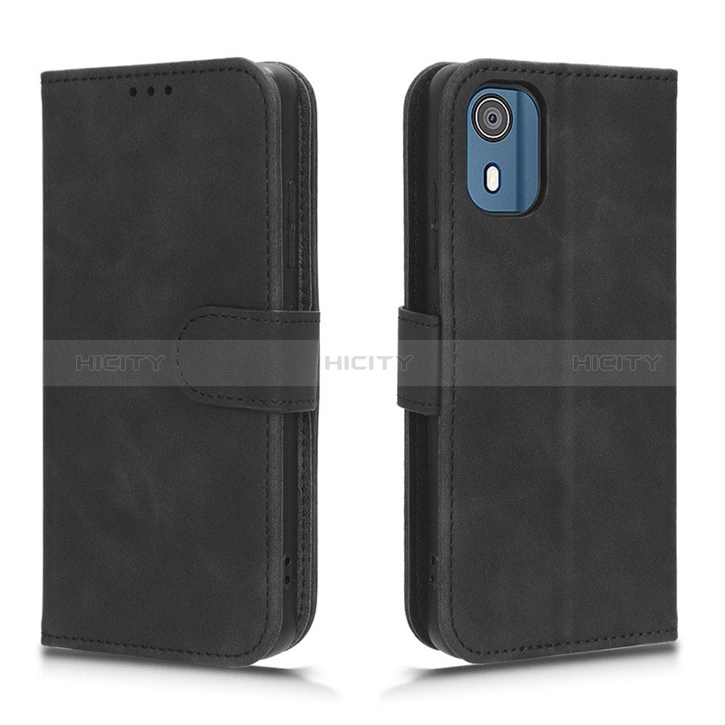 Custodia Portafoglio In Pelle Cover con Supporto L01Z per Nokia C02