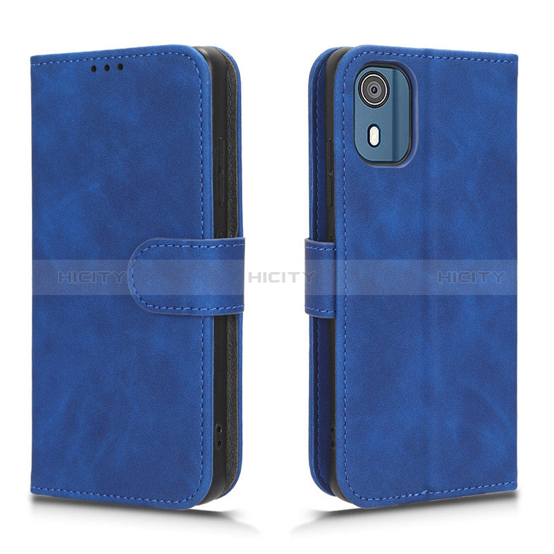 Custodia Portafoglio In Pelle Cover con Supporto L01Z per Nokia C02