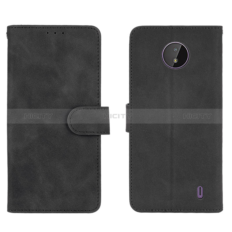 Custodia Portafoglio In Pelle Cover con Supporto L01Z per Nokia C10