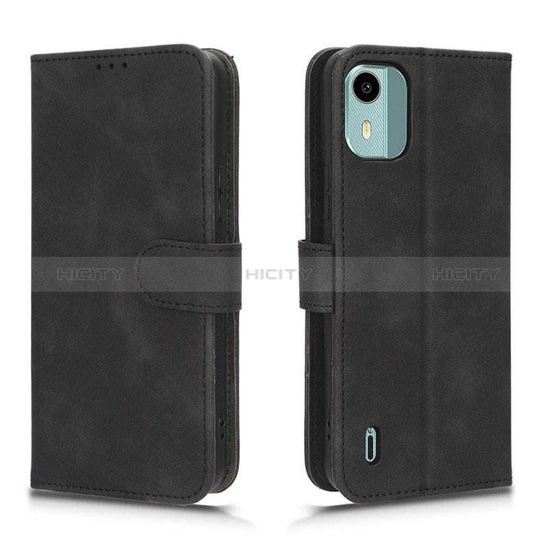 Custodia Portafoglio In Pelle Cover con Supporto L01Z per Nokia C12 Plus