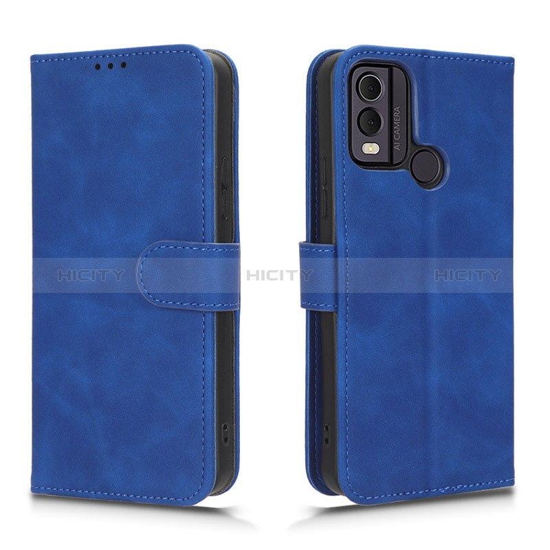 Custodia Portafoglio In Pelle Cover con Supporto L01Z per Nokia C22