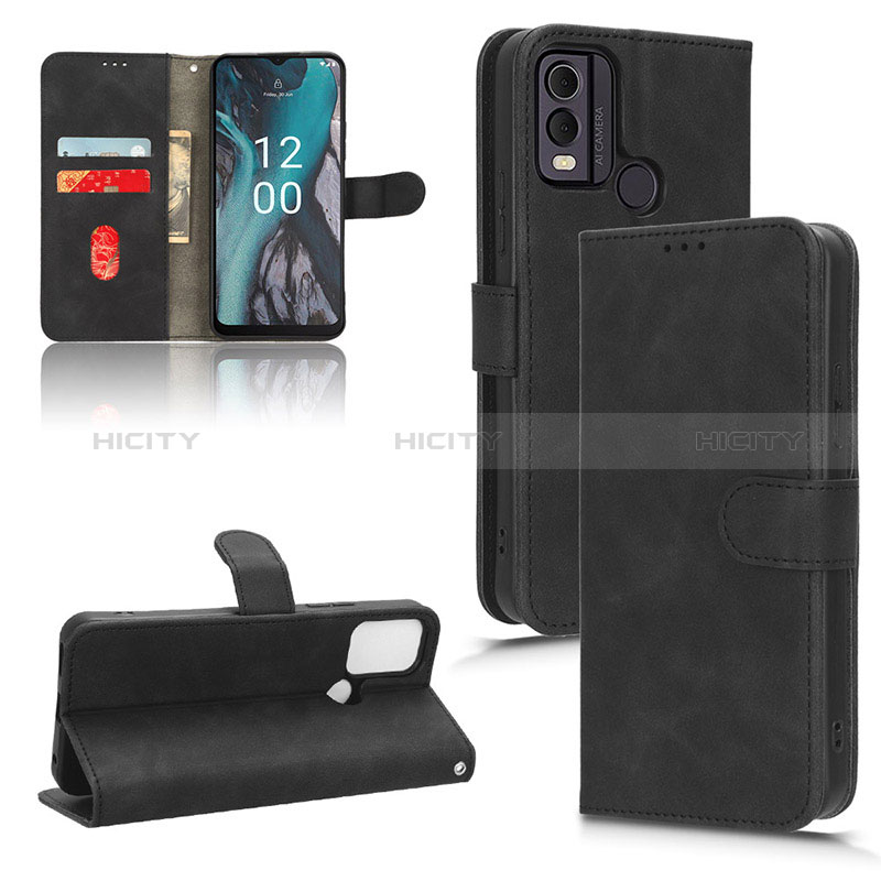 Custodia Portafoglio In Pelle Cover con Supporto L01Z per Nokia C22