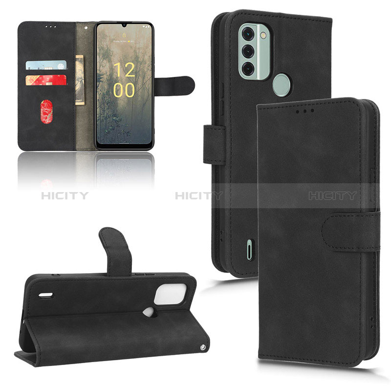 Custodia Portafoglio In Pelle Cover con Supporto L01Z per Nokia C31