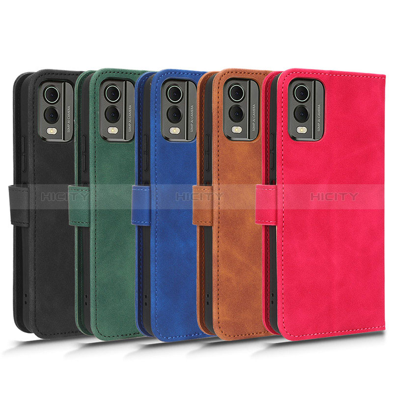 Custodia Portafoglio In Pelle Cover con Supporto L01Z per Nokia C32