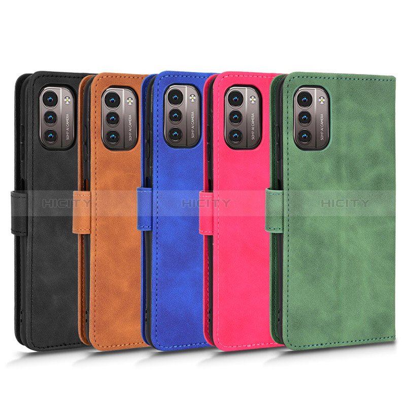 Custodia Portafoglio In Pelle Cover con Supporto L01Z per Nokia G11