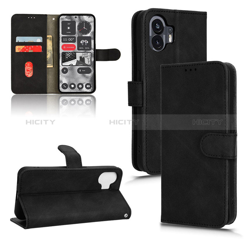 Custodia Portafoglio In Pelle Cover con Supporto L01Z per Nothing Phone 2