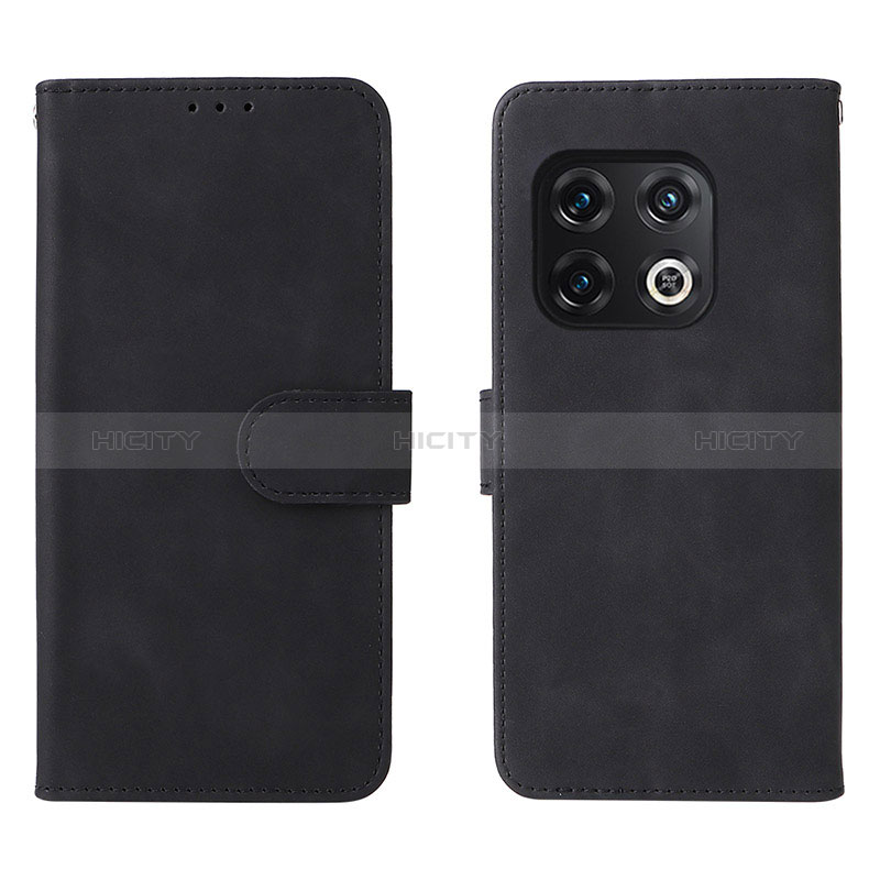 Custodia Portafoglio In Pelle Cover con Supporto L01Z per OnePlus 10 Pro 5G Nero