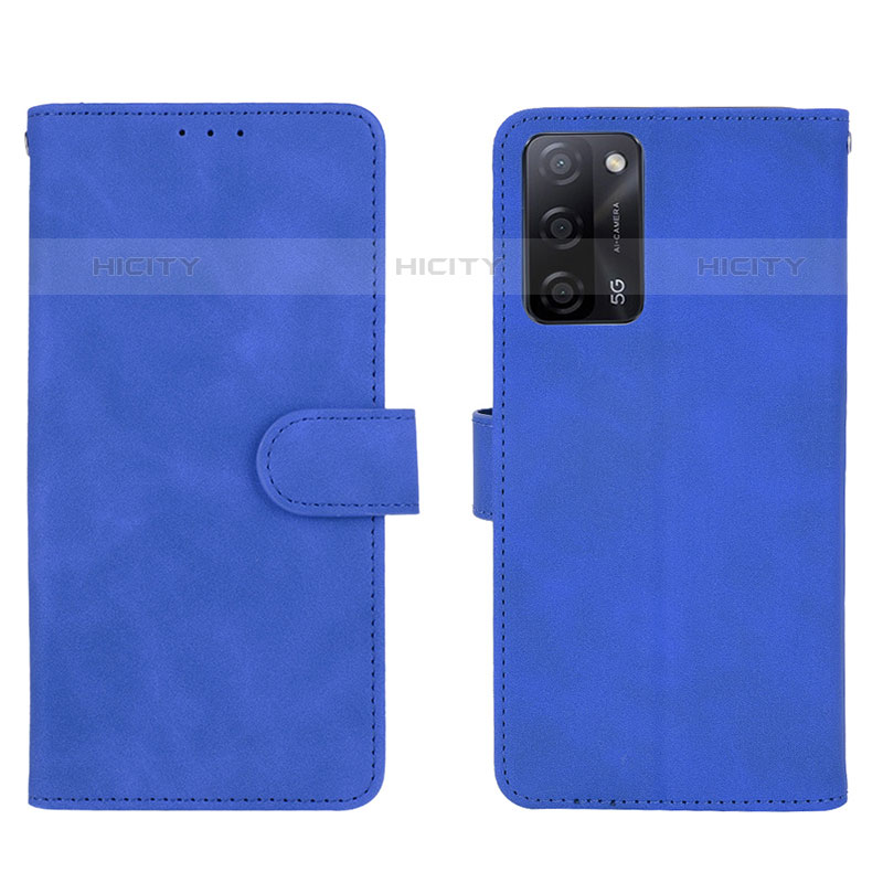 Custodia Portafoglio In Pelle Cover con Supporto L01Z per Oppo A53s 5G