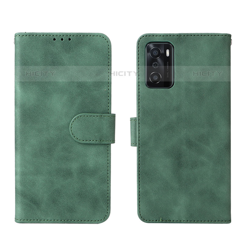 Custodia Portafoglio In Pelle Cover con Supporto L01Z per Oppo A55S 5G