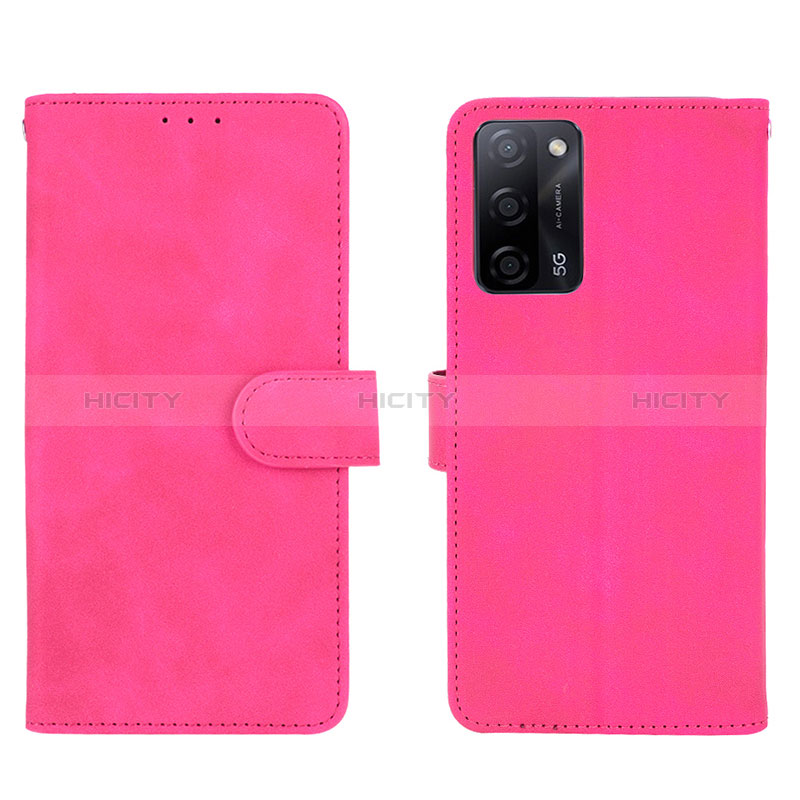 Custodia Portafoglio In Pelle Cover con Supporto L01Z per Oppo A56 5G