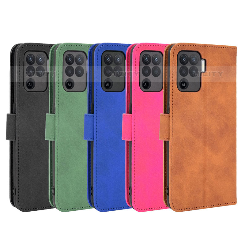 Custodia Portafoglio In Pelle Cover con Supporto L01Z per Oppo F19 Pro