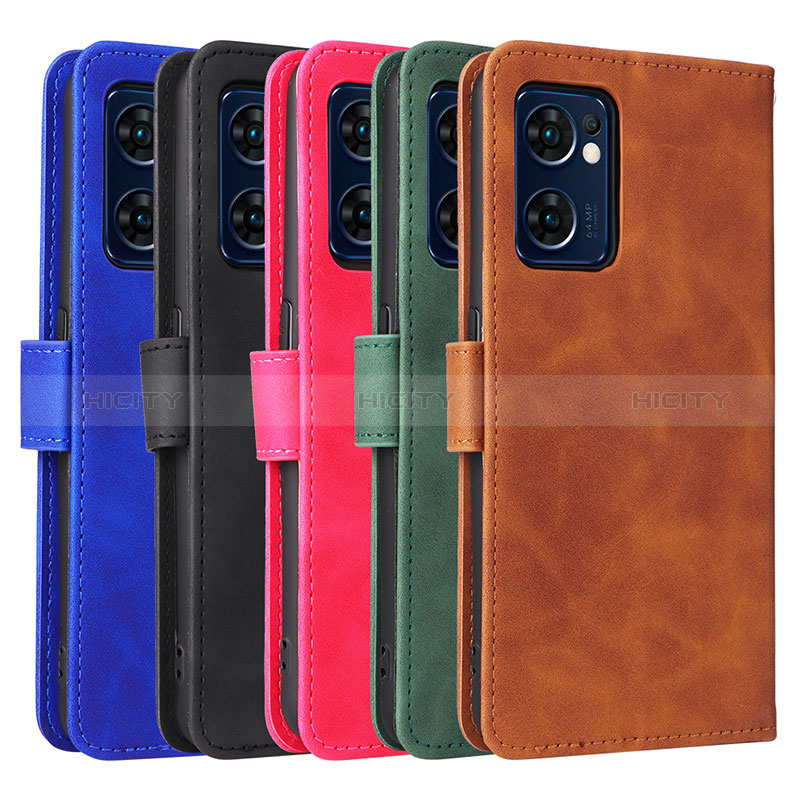 Custodia Portafoglio In Pelle Cover con Supporto L01Z per Oppo Find X5 Lite 5G