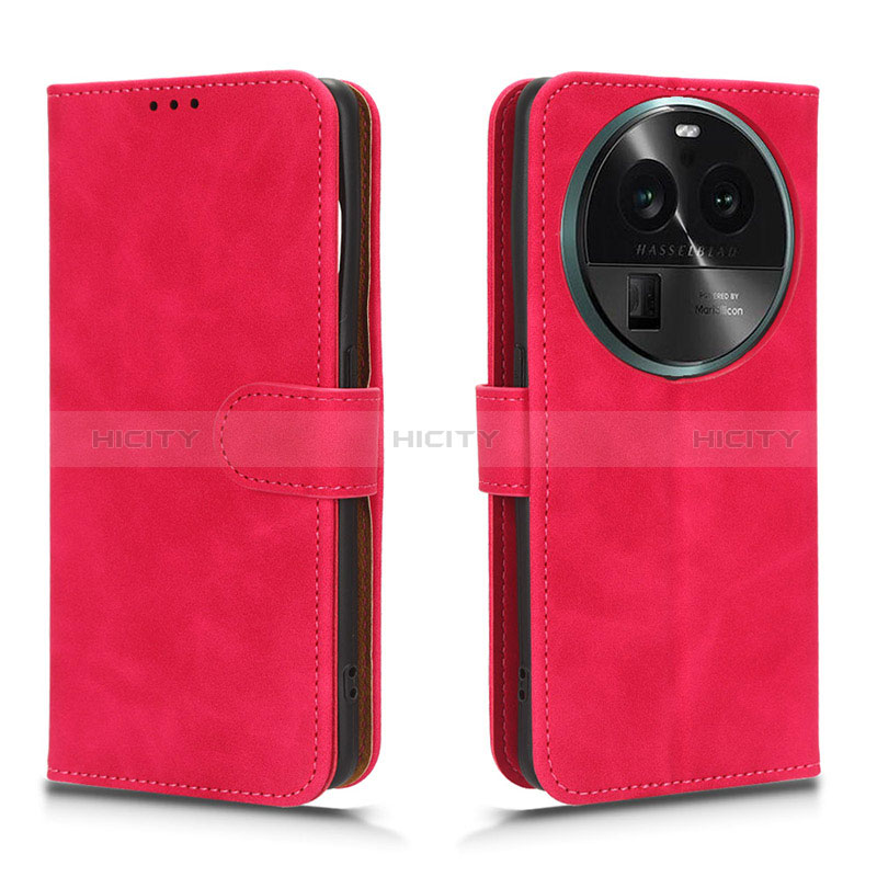 Custodia Portafoglio In Pelle Cover con Supporto L01Z per Oppo Find X6 5G