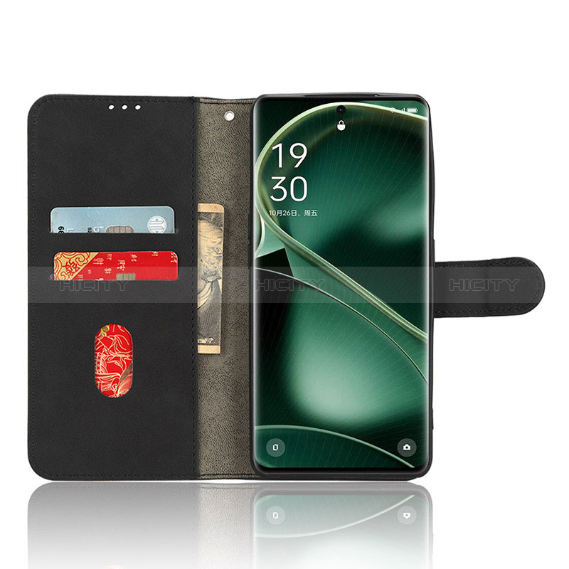 Custodia Portafoglio In Pelle Cover con Supporto L01Z per Oppo Find X6 5G