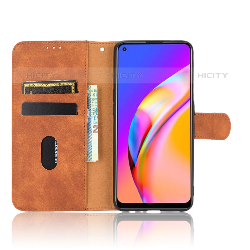 Custodia Portafoglio In Pelle Cover con Supporto L01Z per Oppo Reno5 Lite