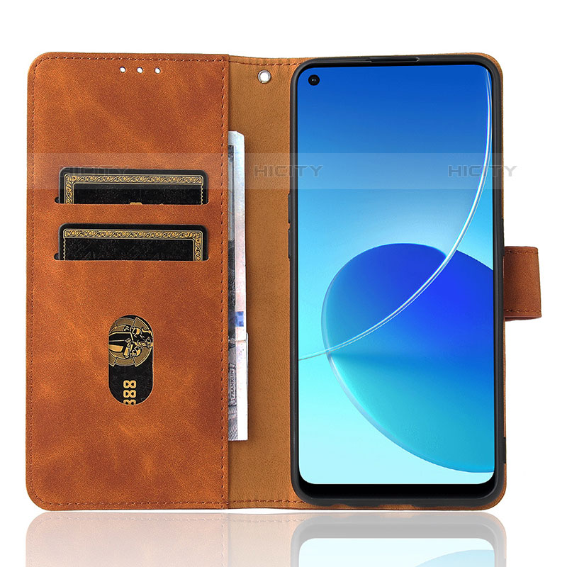 Custodia Portafoglio In Pelle Cover con Supporto L01Z per Oppo Reno6 Z 5G