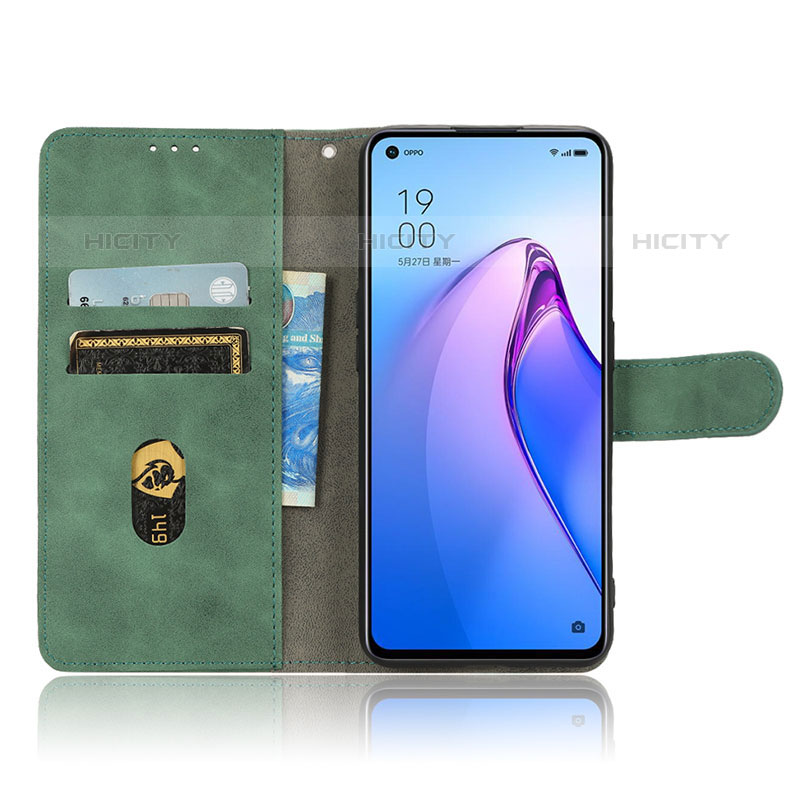 Custodia Portafoglio In Pelle Cover con Supporto L01Z per Oppo Reno9 Pro 5G