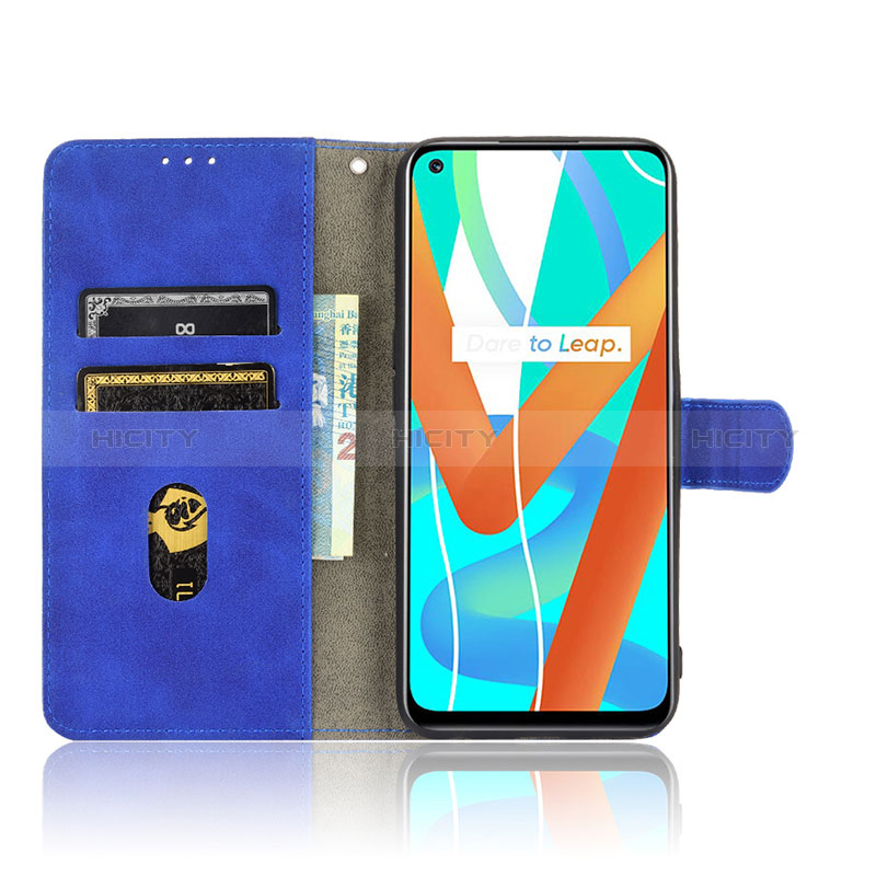 Custodia Portafoglio In Pelle Cover con Supporto L01Z per Realme 8 5G