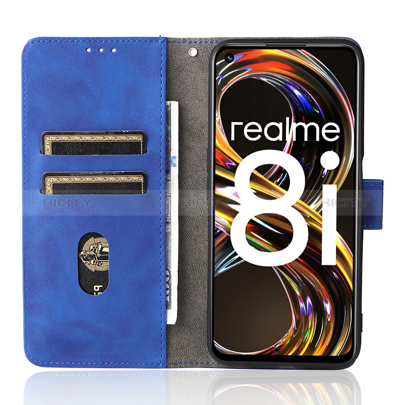 Custodia Portafoglio In Pelle Cover con Supporto L01Z per Realme 8i