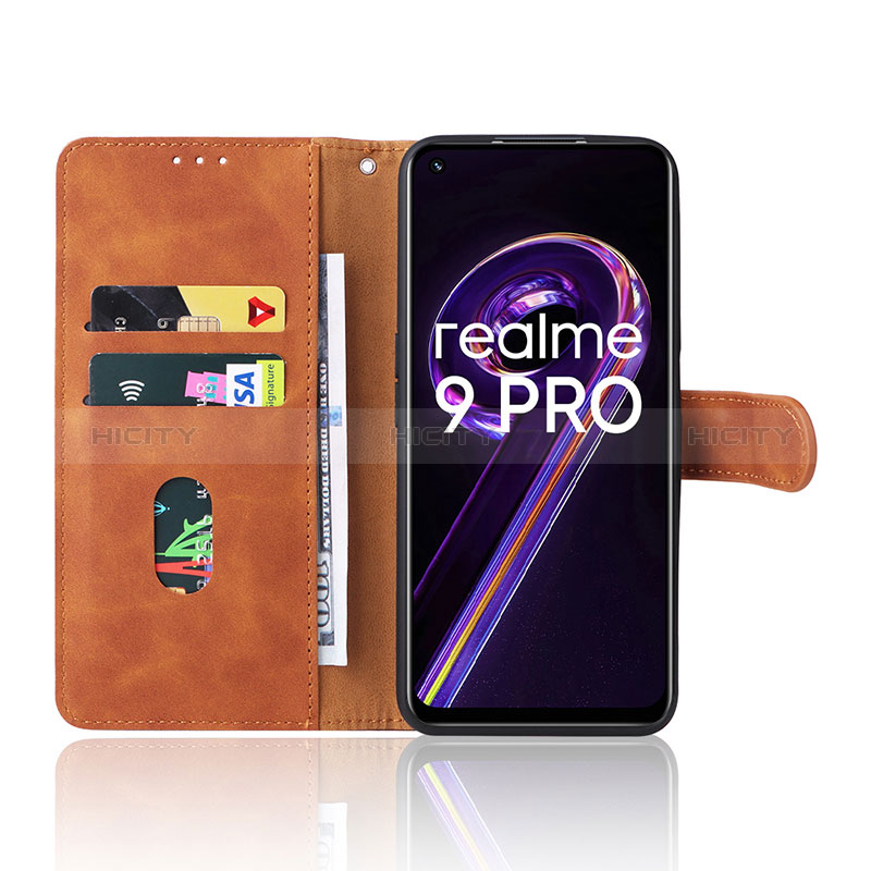 Custodia Portafoglio In Pelle Cover con Supporto L01Z per Realme 9 5G