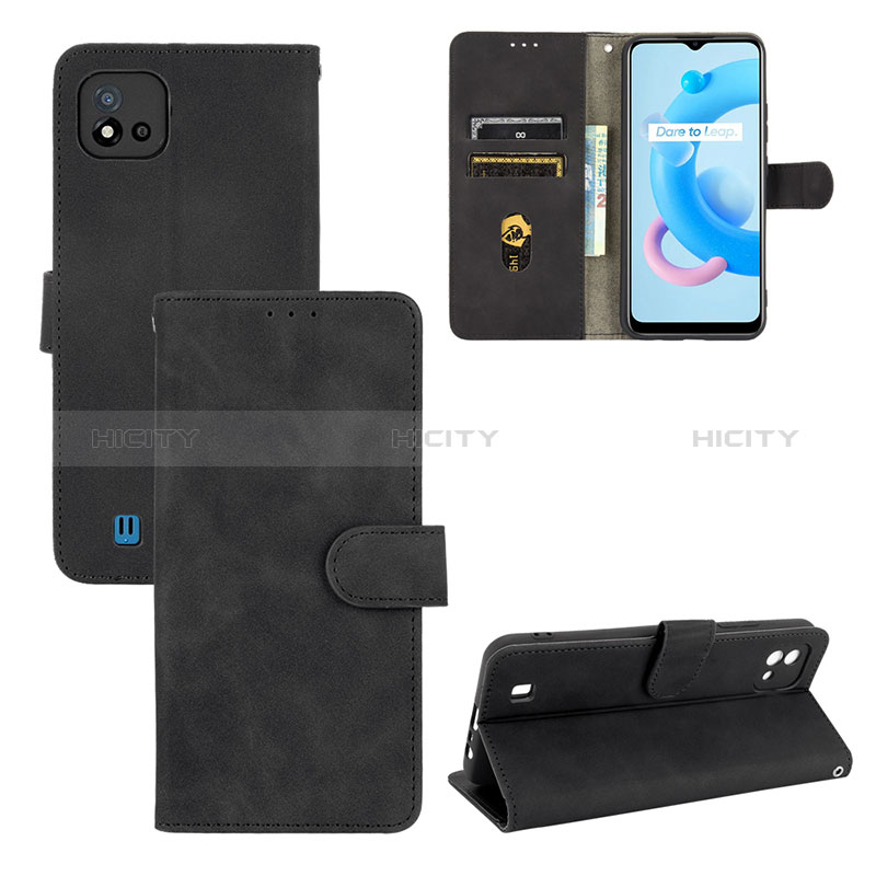 Custodia Portafoglio In Pelle Cover con Supporto L01Z per Realme C11 (2021)