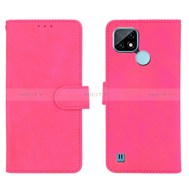 Custodia Portafoglio In Pelle Cover con Supporto L01Z per Realme C21