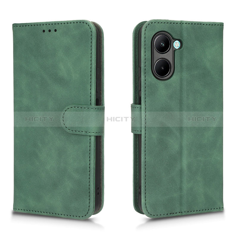 Custodia Portafoglio In Pelle Cover con Supporto L01Z per Realme C33 (2023)