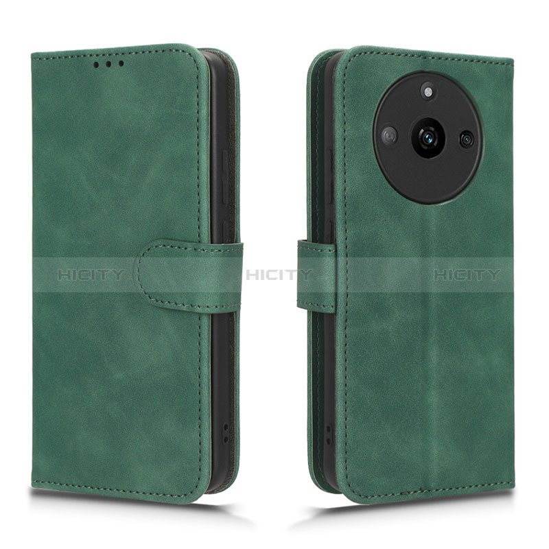 Custodia Portafoglio In Pelle Cover con Supporto L01Z per Realme Narzo 60 5G Verde