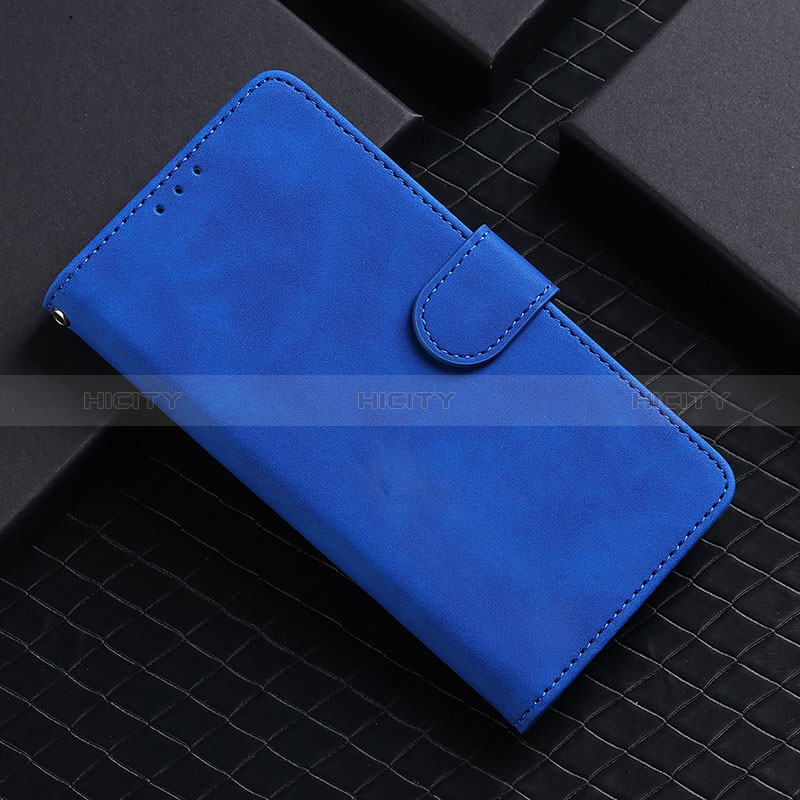 Custodia Portafoglio In Pelle Cover con Supporto L01Z per Realme V3 5G Blu