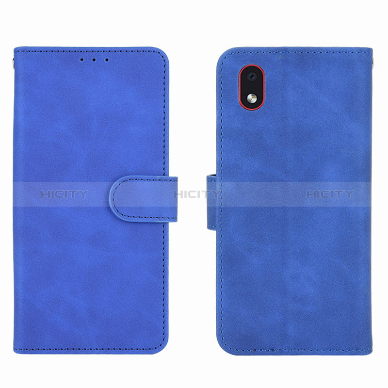 Custodia Portafoglio In Pelle Cover con Supporto L01Z per Samsung Galaxy A01 Core