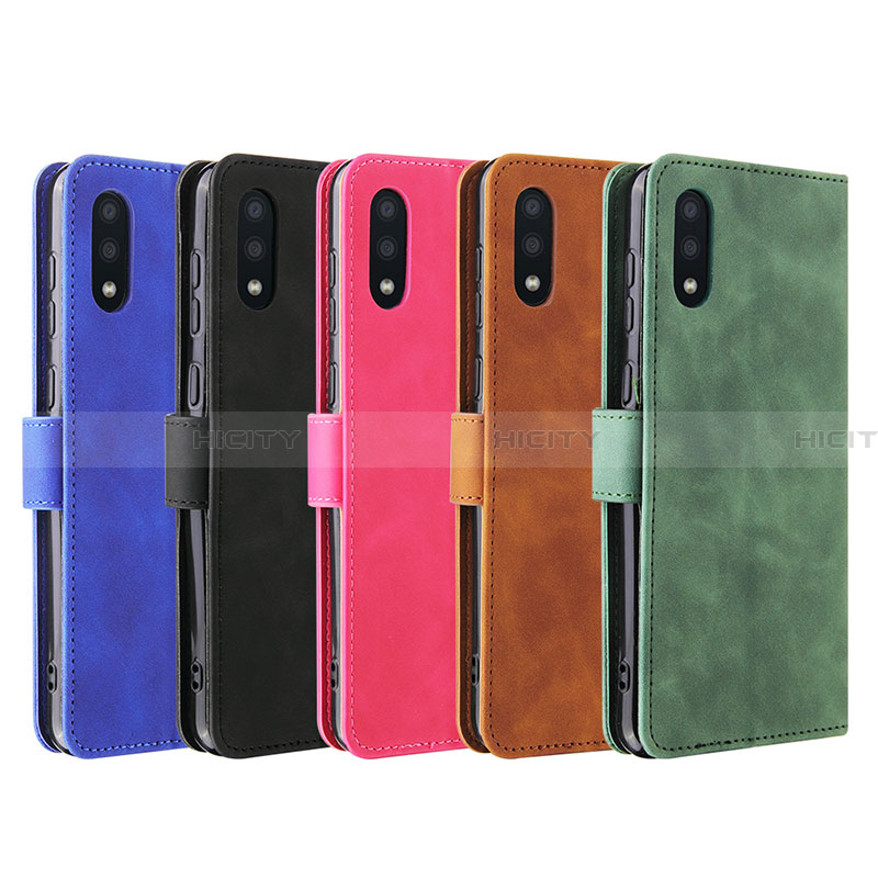 Custodia Portafoglio In Pelle Cover con Supporto L01Z per Samsung Galaxy A02