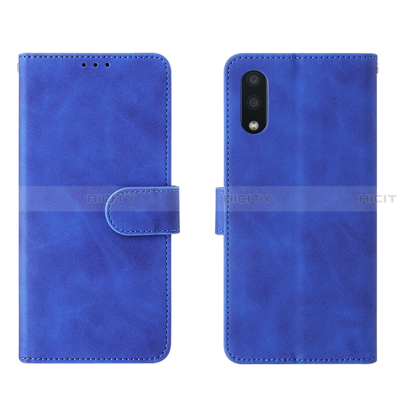 Custodia Portafoglio In Pelle Cover con Supporto L01Z per Samsung Galaxy A02