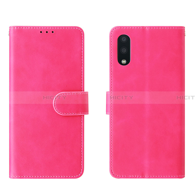 Custodia Portafoglio In Pelle Cover con Supporto L01Z per Samsung Galaxy A02