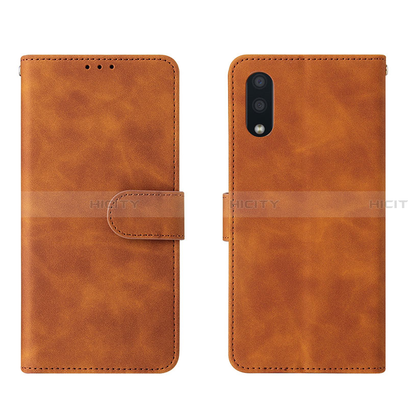 Custodia Portafoglio In Pelle Cover con Supporto L01Z per Samsung Galaxy A02