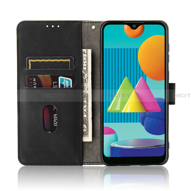 Custodia Portafoglio In Pelle Cover con Supporto L01Z per Samsung Galaxy A02