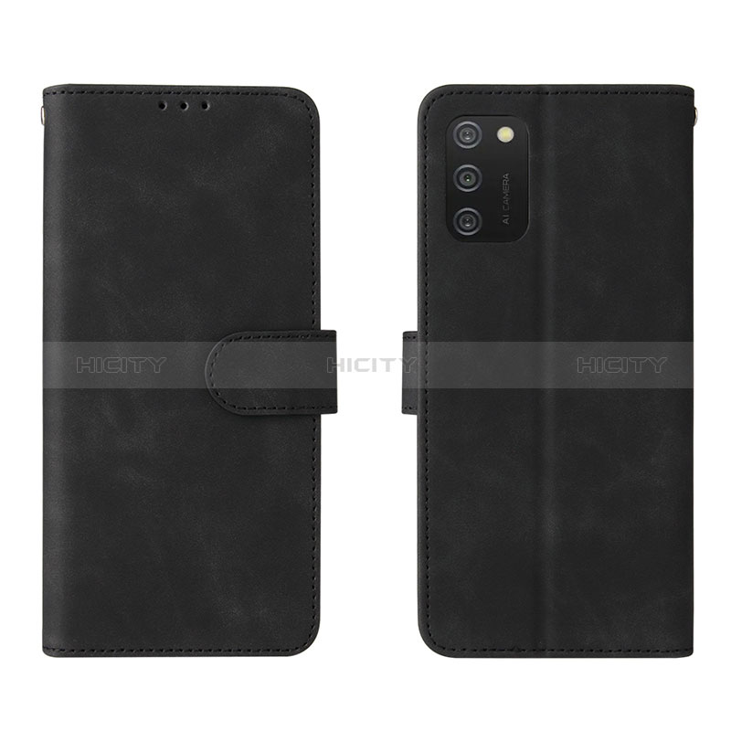 Custodia Portafoglio In Pelle Cover con Supporto L01Z per Samsung Galaxy A02s