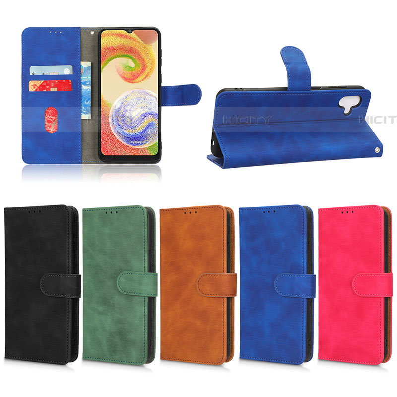 Custodia Portafoglio In Pelle Cover con Supporto L01Z per Samsung Galaxy A04E