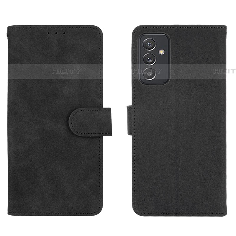 Custodia Portafoglio In Pelle Cover con Supporto L01Z per Samsung Galaxy A24 4G Nero