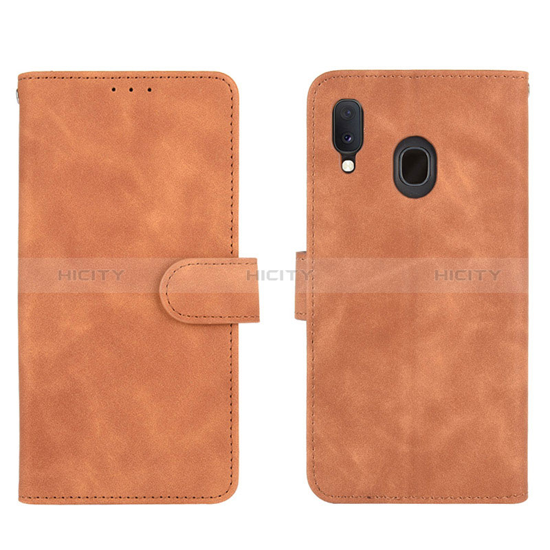 Custodia Portafoglio In Pelle Cover con Supporto L01Z per Samsung Galaxy A30